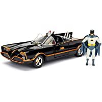 Los mejores  - Jada- DC Comics Vehiculo Clasico Batmovil w-Batman &amp- Robin- Multicolor (98259)